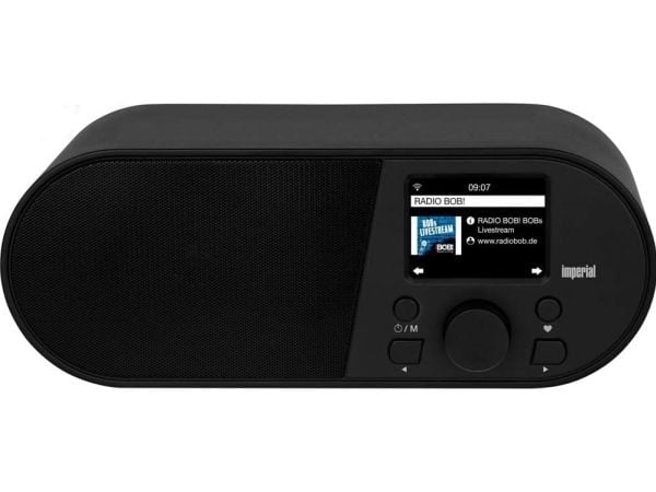 Imperial I105 internetradio 5 W 2,4-tums LCD-skärm, svart