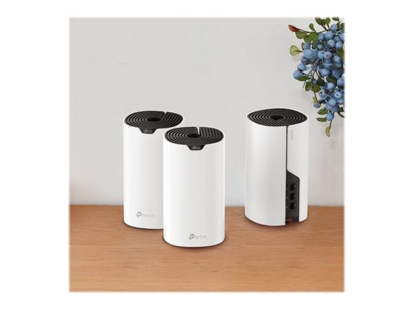 TP-Link Deco S7 V1.6 - Wi-Fi-system - (3 rutere) - maske 1GbE - Wi-Fi 5 - Dobbeltbånd