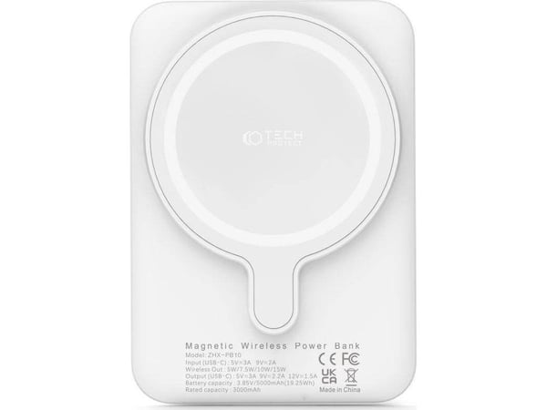 Powerbank Tech-Protect PB10 LifeMag 5000mAh vit