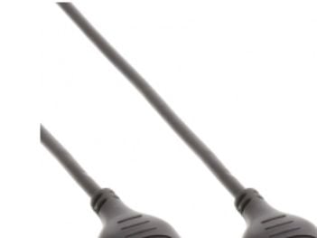 InLine Super Slim High Speed HDMI-kaapeli Ethernetillä - Video/audio/verkkokaapeli - HDMI - HDMI, 19-nastainen (M) - HDMI, 19-nastainen (M) - 0,5 m...