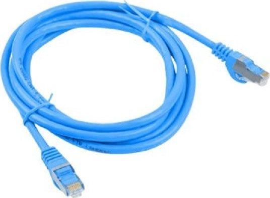 Lanberg - Patch-kabel - RJ-45 (hane) till RJ-45 (hane) - 50 cm - F/UTP (folieöverdraget oskärmat tvinnat par) - CAT 6 - formpressad, hakfri, tvinna...