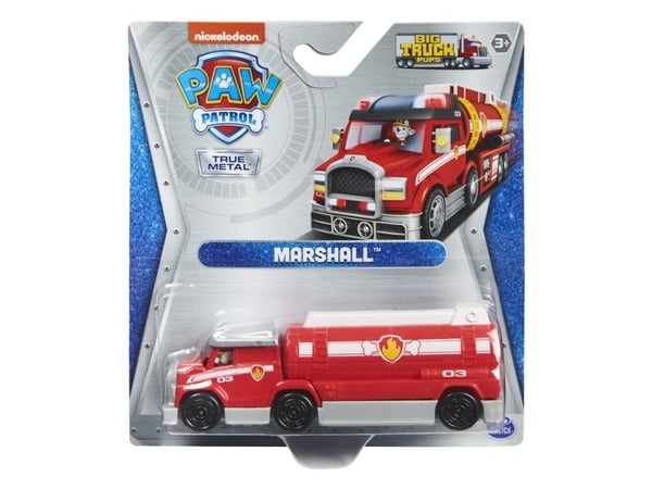 Paw Patrol Big Trucks True Metal ajoneuvo-Marshall