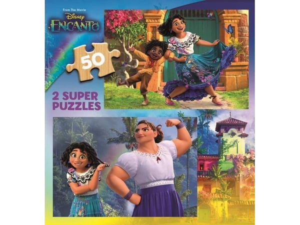 Educa 2x50 Encanto Disney Madera puu