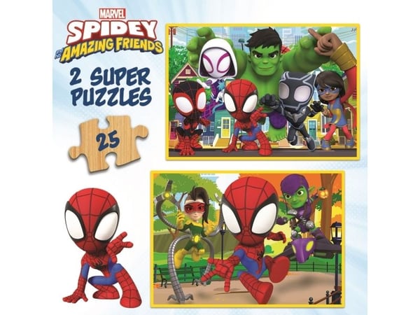 Educa 2x25 Spidey & His Amazing Friends i tre