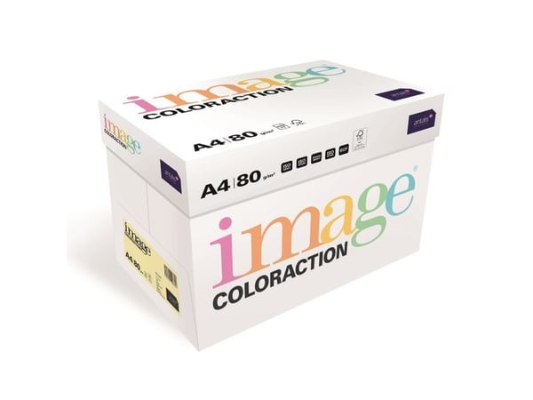 Kopipapir Image Coloraction A4 160g Ørken Lysegult - (250 ark)