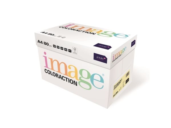 Kopipapir Image Coloraction A4 160g Ørken Lysegult - (250 ark)
