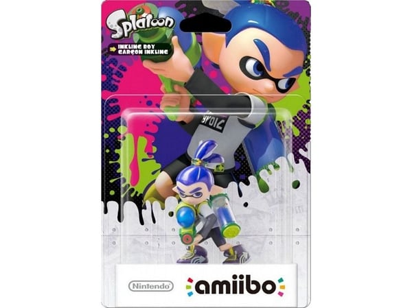 Nintendo amiibo Inkling Boy - Splatoon - lisävideopelihahmo pelikonsoliin - New Nintendo 3DS, New Nintendo 3DS XL; Nintendo Switch, Nintendo Switch...