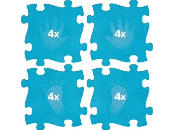 Askato lattiamatto 16 kpl Magic Set sininen MFK-044-1