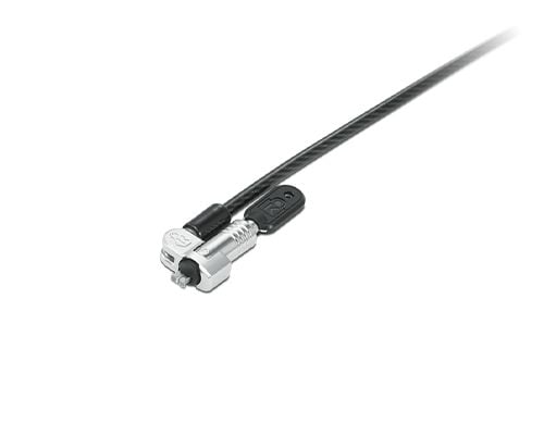 Kensington NanoSaver MasterKey Cable Lock - Sikkerhetskabellås - svart - 1.8 m - for ThinkCentre M75t Gen 2; ThinkPad L13 Yoga Gen 3; T14s Gen 3; X...