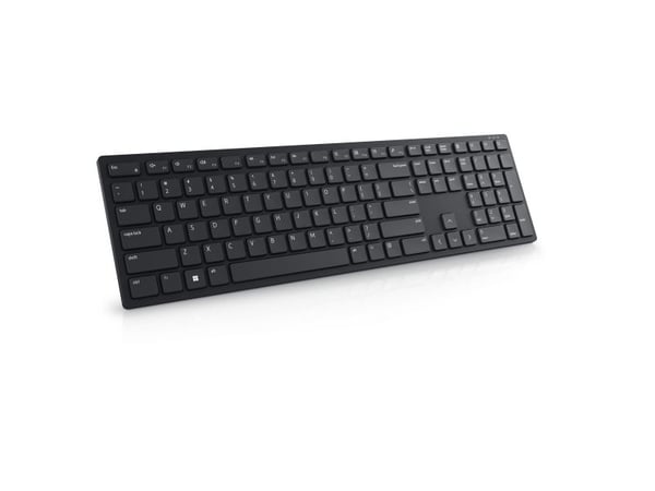 DELL KB500, Täysikokoinen (100 %), Langaton RF, QWERTY, Musta