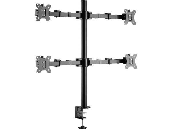 SpeaKa Professional SP-MM-540, Festeklemme/gjennomføring, 36 kg, 43,2 cm (17"), 81,3 cm (32"), 100 x 100 mm, Sort