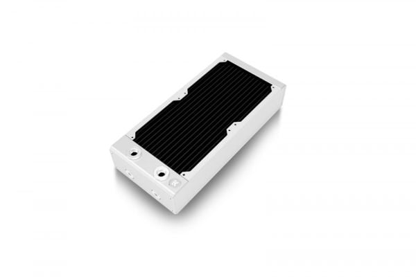 EK Water Blocks 3831109839492, Radiator, Messing, Kopper, Rustfritt stål, Hvit, 1/4", 1 stang, 130 mm