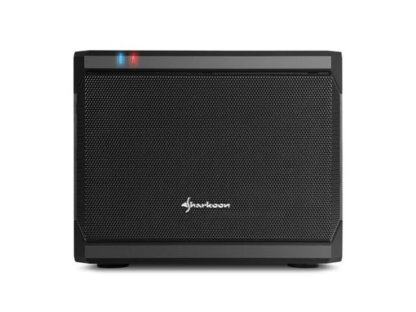 Sharkoon QB One, PC, Sort, Mini-ITX, 15 cm, 31,5 cm, 14,5 cm