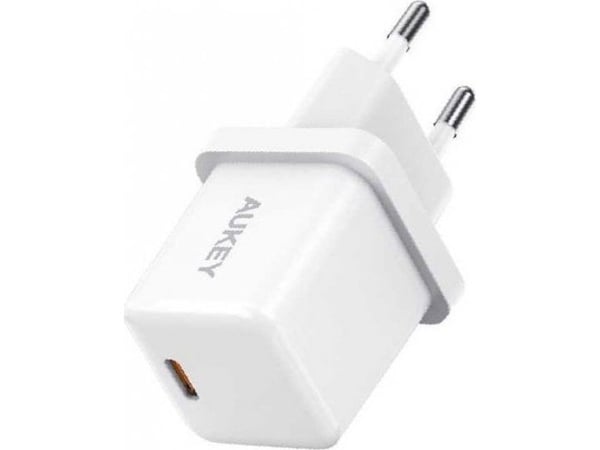 PA-F5 OEM Hvit Mini Vegglader 1xUSB-C 20W PD Strømforsyning