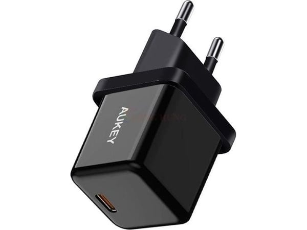PA-F5 OEM Musta Mini verkkovirtalaturi 1xUSB-C 20W PD Virransyöttö
