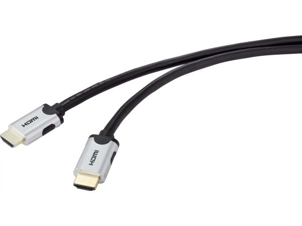 SpeaKa Professional SP-9063172, 2 m, HDMI Type A (Standard), HDMI Type A (Standard), 3D, Audio Return Channel (ARC), Sort