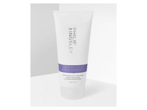 Philip Kingsley Pure Blonde/Silver Brightening hårbalsam 200 ml (for fargebeskyttelse)