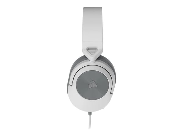 CORSAIR Gaming HS55 SURROUND - Hodesett - full størrelse - kablet - 3,5 mm jakk - hvit