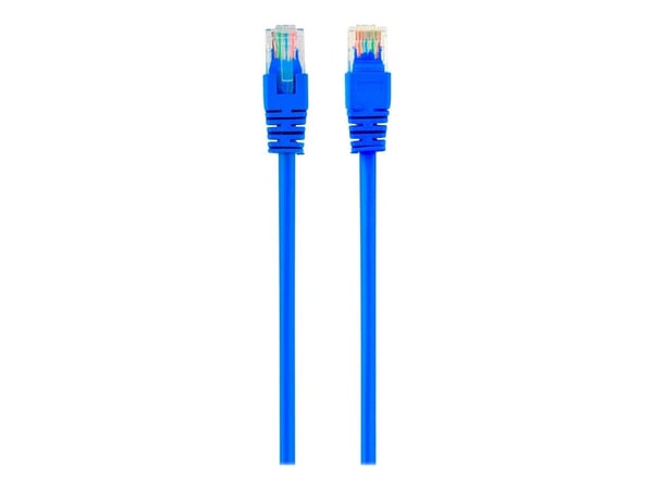 Gembird - Koblingskabel - RJ-45 (hann) til RJ-45 (hann) - UTP - CAT 5e - formstøpt - blå