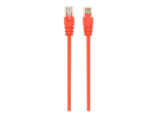 Gembird - Patchkabel - RJ-45 (han) til RJ-45 (han) - 25 cm - UTP - CAT 5e - formet - oranssi