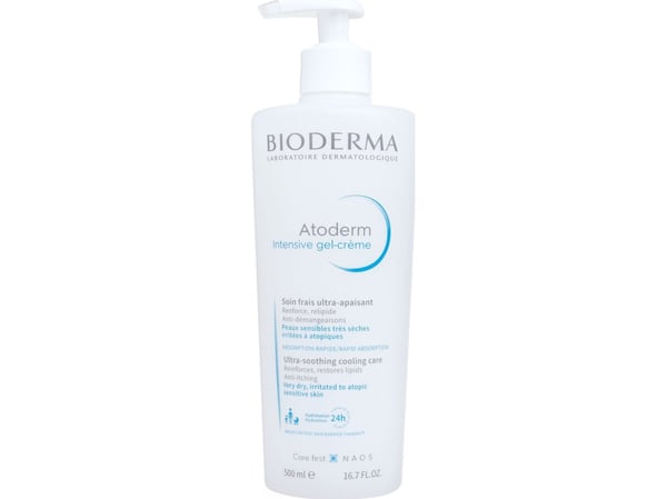 Bioderma Bioderma, Atoderm Intensive, Gel-Creme, 500 ml - Pitkäaikainen voimassaolo!