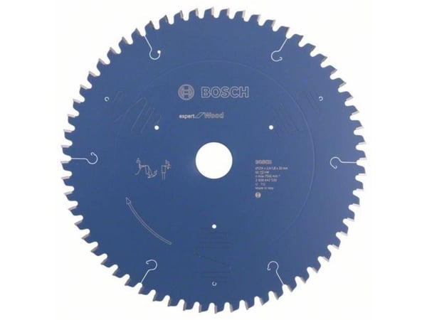 Bosch RUNDSAVKLINGE 254X2,4X30MM 60T EXP TRE