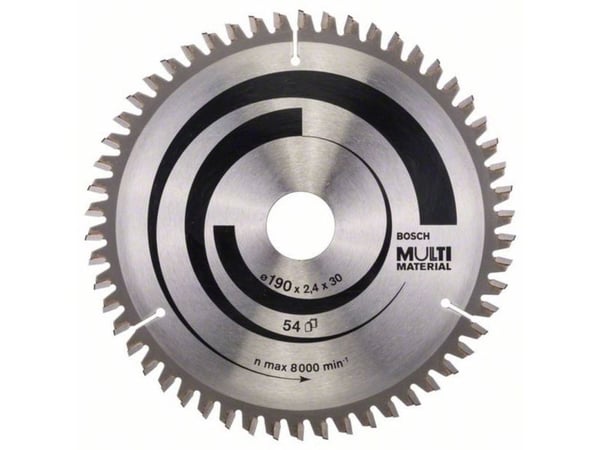 Bosch RUNDSAVKLINGE MULTI 190X2,4X30MM 54 TDR