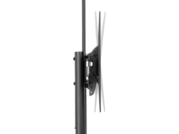 SpeaKa Professional SP-TVC-310, 94 cm (37"), 177,8 cm (70"), 100 x 100 mm, 600 x 400 mm, -12 - 5°, Sort