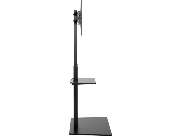 SpeaKa Professional SP-TVS-500, 2,03 m (80"), 200 x 200 mm, 600 x 400 mm, -10 - 7°, Stål, Sort