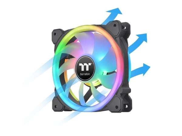 Thermaltake SWAFAN 12 RGB - Kabinettvifte - 120 mm (en pakke 3)