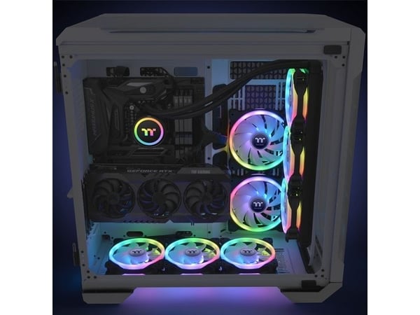 Thermaltake SWAFAN 12 RGB - Kabinettvifte - 120 mm (en pakke 3)