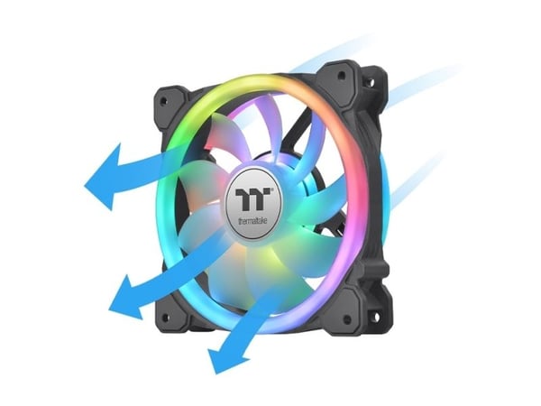 Thermaltake SWAFAN 14 RGB - Kabinettvifte - 140 mm (en pakke 3)