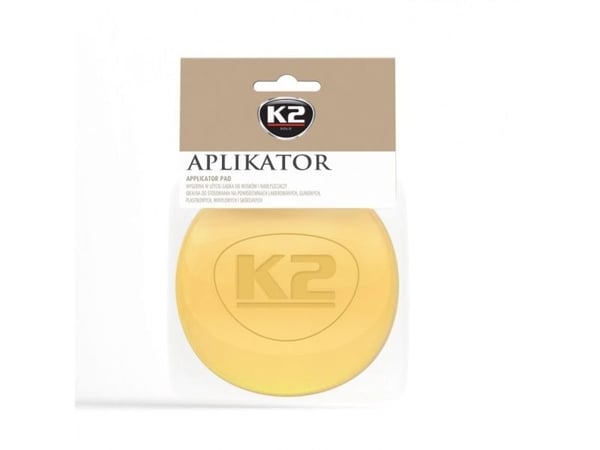 K2 K2 applikator - universal svamp for påføring av voks og poleringspasta