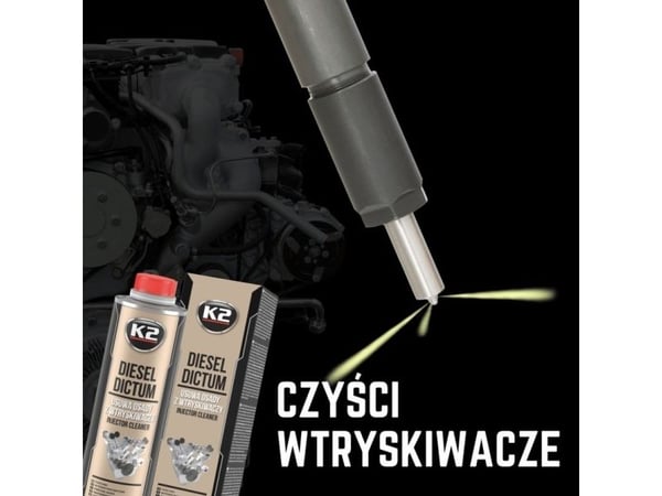 K2 DIESEL DICTUM Injektorrens, 500 ml
