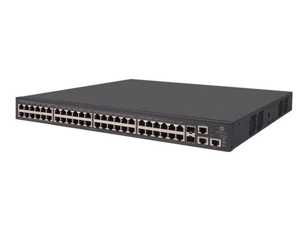 HPE 1950-48G-2SFP+-2XGT-PoE+ - Switch - L3 - Styrt - 48 x 10/100/1000 (PoE+) + 2 x 10 Gigabit Ethernet / 1 Gigabit Ethernet SFP+ + 2 x 10Gb Etherne...