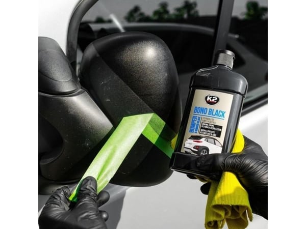 K2 BONO BLACK 500ml - sortner til fornyelse af gummi og plast (lajittelija kumia ja muovia varten)