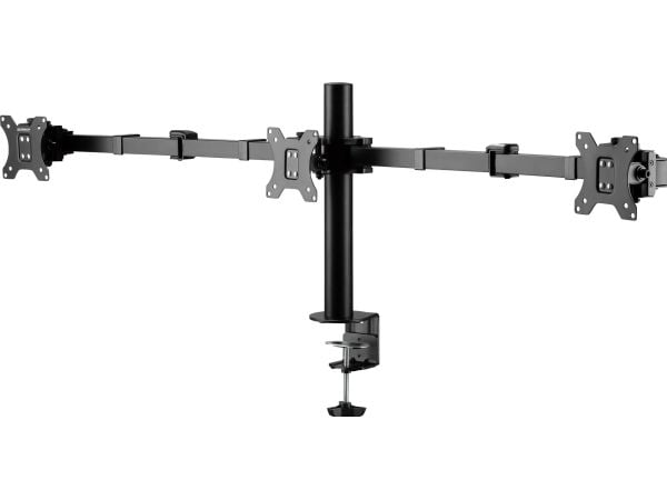 SpeaKa Professional SP-MM-230, Puristin/Läpipultattu, 21 kg, 43,2 cm (17"), 68,6 cm (27"), 100 x 100 mm, Musta
