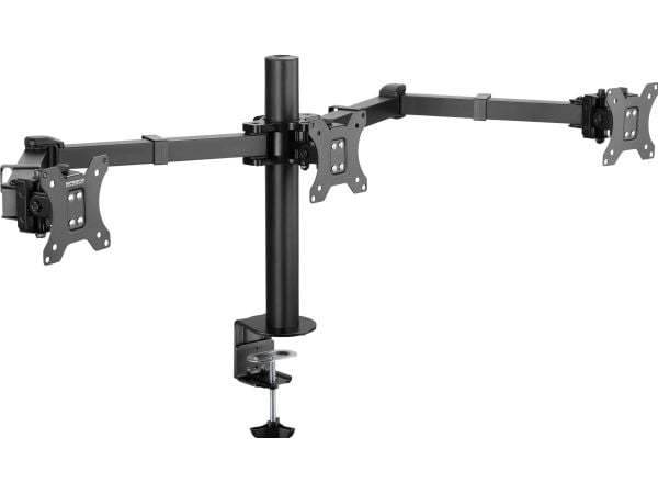 SpeaKa Professional SP-MM-230, Puristin/Läpipultattu, 21 kg, 43,2 cm (17"), 68,6 cm (27"), 100 x 100 mm, Musta
