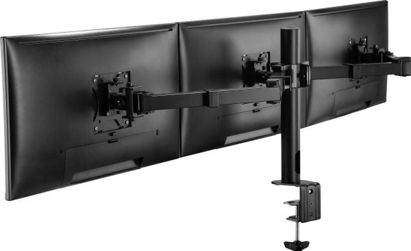 SpeaKa Professional SP-MM-230, Puristin/Läpipultattu, 21 kg, 43,2 cm (17"), 68,6 cm (27"), 100 x 100 mm, Musta