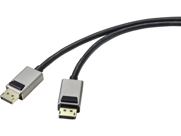 SpeaKa Professional SP-9510448, 1 m, DisplayPort, DisplayPort, Uros, Uros, 7680 x 4320 pikseliä