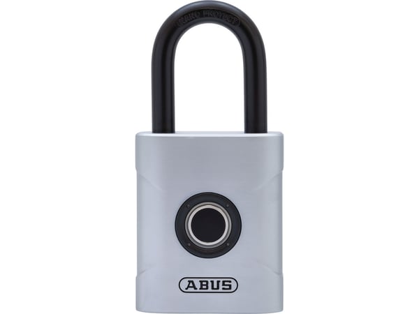 ABUS Touch 57/45 - Hänglås - biometriskt - smart lås - fingeravtryckssensor - silver
