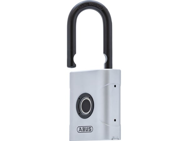 ABUS Touch 57/50 - Hengelås - biometrisk - fingeravtrykkssensor - sølv