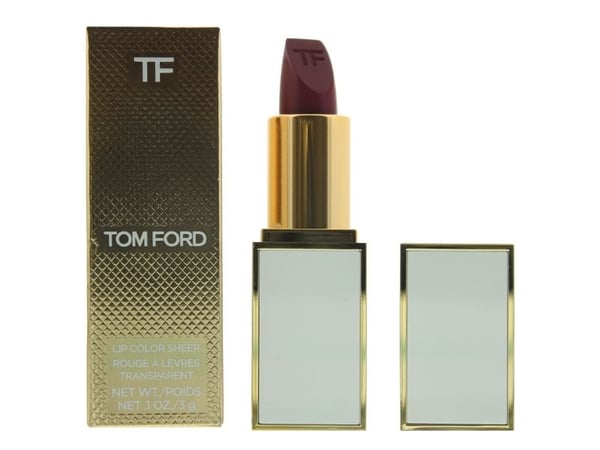 Tom Ford Lip Color Purple Noon 01 Sheer Lipstick 0.1oz 3g Full Size New in Box