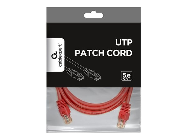 Gembird - Koblingskabel - RJ-45 (hann) til RJ-45 (hann) - UTP - CAT 5e - formstøpt - rosa
