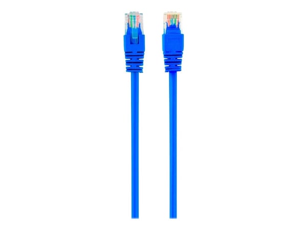 Gembird - Koblingskabel - RJ-45 (hann) til RJ-45 (hann) - UTP - CAT 5e - formstøpt - blå