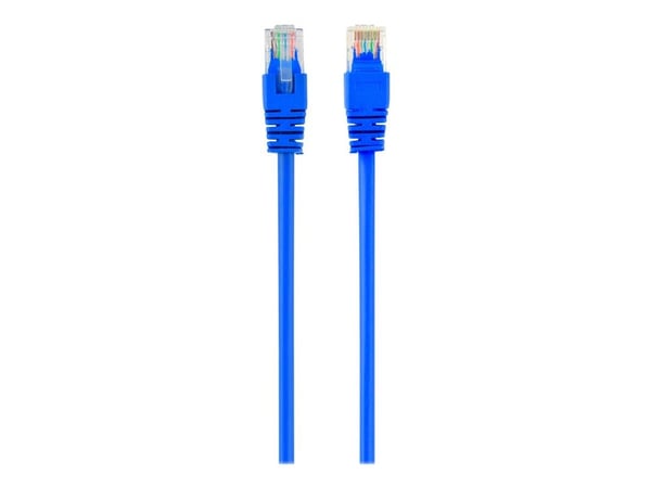 Gembird - Koblingskabel - RJ-45 (hann) til RJ-45 (hann) - UTP - CAT 5e - formstøpt - blå