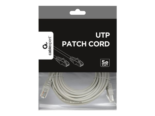 Gembird PP12-7.5M, 7,5 m, RJ-45, RJ-45, Harmaa