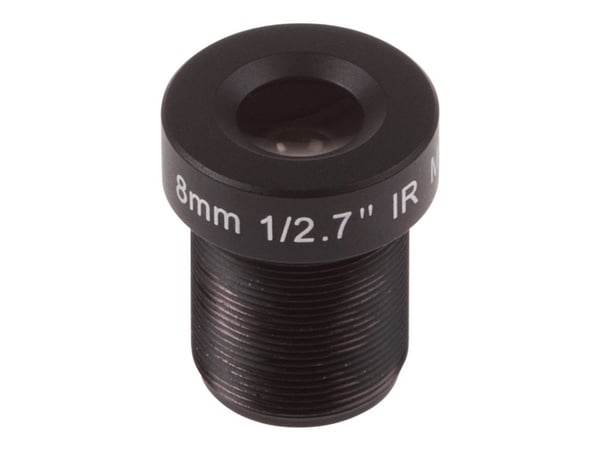 AXIS - CCTV-objektiv - M12-montering - 8 mm - f/1.8 (paket om 10) - för AXIS P3925-LRE, P3925-LRE M12, P3925-R, P3935-LR