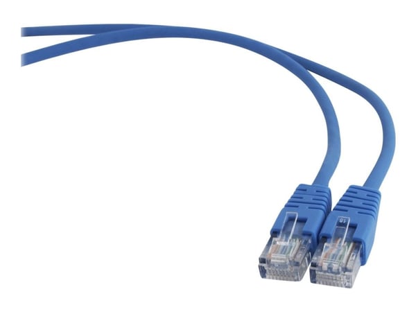 Gembird - Koblingskabel - RJ-45 (hann) til RJ-45 (hann) - UTP - CAT 5e - formstøpt - blå