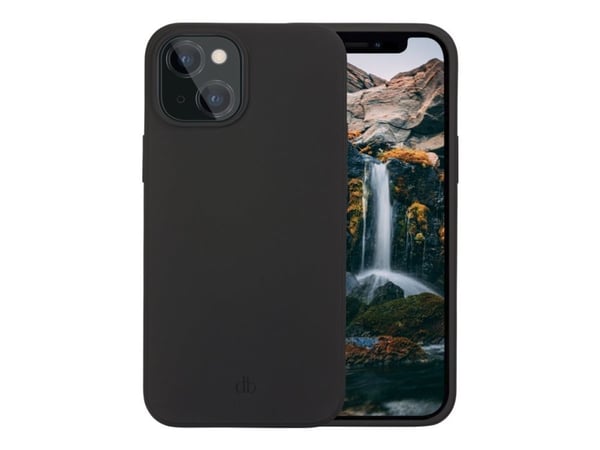 dbramante1928 Greenland - Baksidesskydd för mobiltelefon - fastsnäppbar - 100 % återvunnen plast - nattsvart - för Apple iPhone 13